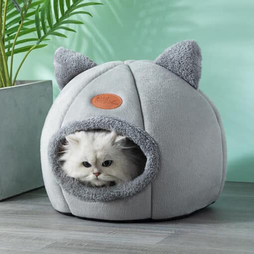 Cozy House Bed with Cat Ears