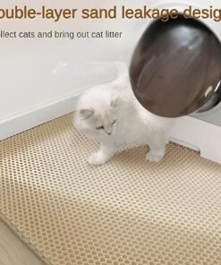 Alternative view of Tappetino Igienico Doppio Strato Antiscivolo per Lettiera Gatto