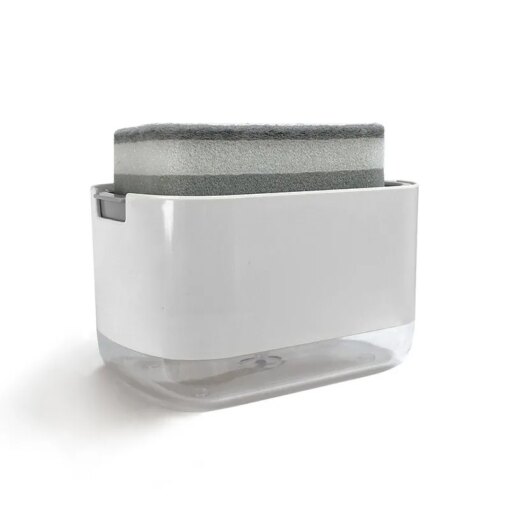 Dispenser Sapone Cucina con Portasponge Integrato - immagine 6