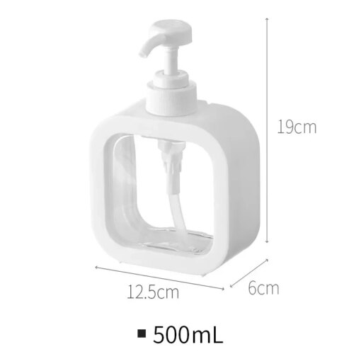 Dispenser Sapone Bagno 300/500ml Ricaricabile Portatile - immagine 5