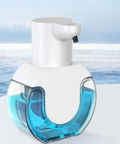 Dispenser Sapone Automatico Schiumogeno Ricaricabile USB - Bianco