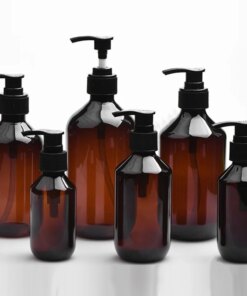 Flaconi Dispenser Vuoti con Pompa 100/200/300/400/500ml - Plastica PET Ricaricabili per Sapone, Shampoo, Detersivo