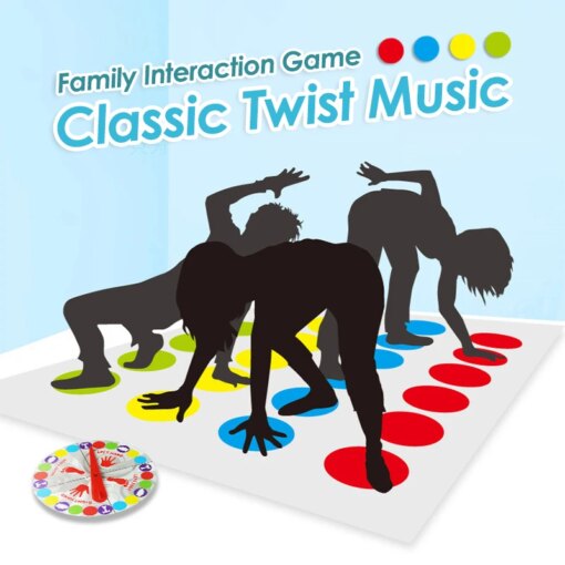 Twister - Gioco da Tavolo per Famiglie e Feste
