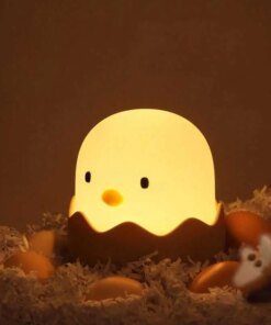 Luce Notturna Pulcino - LED Ricaricabile Touch