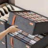Organizer Cassetti Armadio, Set Scatole Porta Biancheria Intima e Calzini