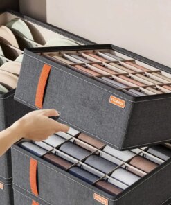 Organizer Cassetti Armadio, Set Scatole Porta Biancheria Intima e Calzini