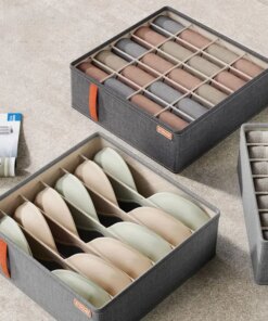 Alternative view of Organizer Cassetti Armadio, Set Scatole Porta Biancheria Intima e Calzini