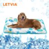 Tappetino Refrigerante Estivo per Cani e Gatti - Fantasia Cartoni Animati Blu