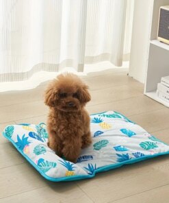 Alternative view of Tappetino Refrigerante Estivo per Cani e Gatti - Fantasia Cartoni Animati Blu